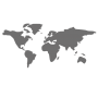 Sticker carte du monde