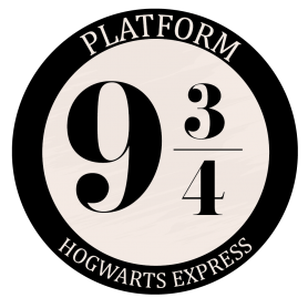 Sticker Harry Potter voie 9 ¾
