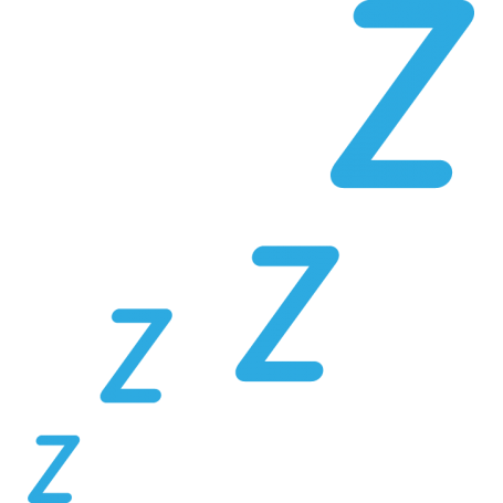 Sticker décoratif sommeil