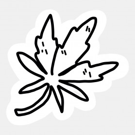 Sticker plante emblématique Pays-bas