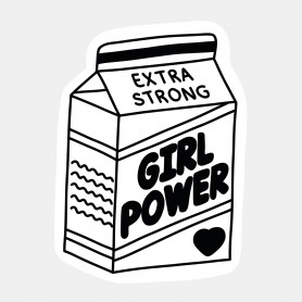 Sticker potion girl power